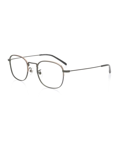 JINS（ジンズ）の「【Modern metal】（メガネ・メンズ・マットブラック(97)/ダークカーキ(29)/ガンメタル(92)/ゴールド(95)・Medium 49□22-151○42）」の3枚目の写真