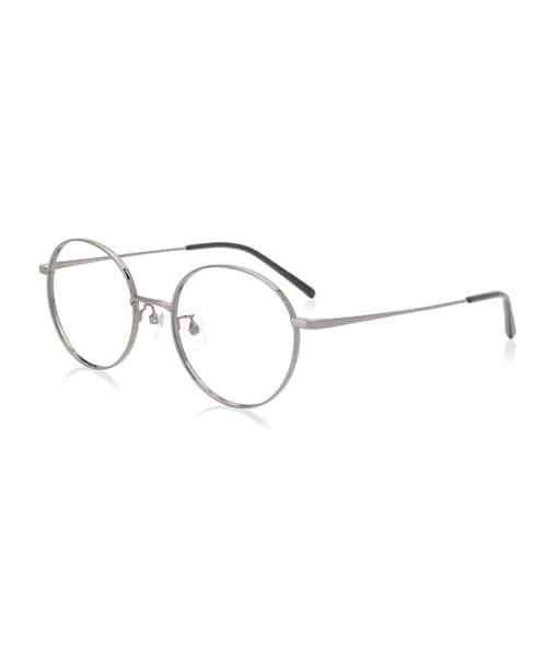 JINS（ジンズ）の「【Modern metal】（メガネ・メンズ・ダークカーキ(29)/ガンメタル(93)/ゴールド(95)/マットブラック(97)・Large 52□20-149○48）」の3枚目の写真