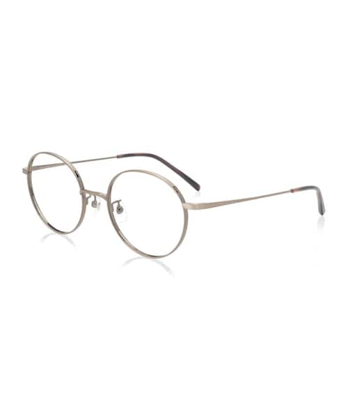 JINS（ジンズ）の「【Modern metal】（メガネ・メンズ・ダークカーキ(29)/ガンメタル(93)/ゴールド(95)/マットブラック(97)・Large 52□20-149○48）」の4枚目の写真