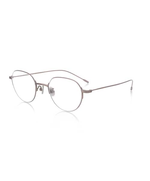 JINS（ジンズ）の「【Modern classic combi】（メガネ・ゴールド(495)/シルバー(196)/ガンメタル(293)/ブラウン(384)・Medium 48□21-150○42）」の3枚目の写真