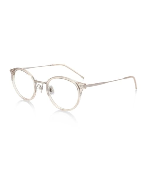 JINS(ジンズ)の「【Modern classic combi】(メガネ・ブラックゴールド(498)/ベージュ(181)/ガンメタル(293)/ブラウンデミ(386)・Medium 48□22-147○40)」の4枚目の写真