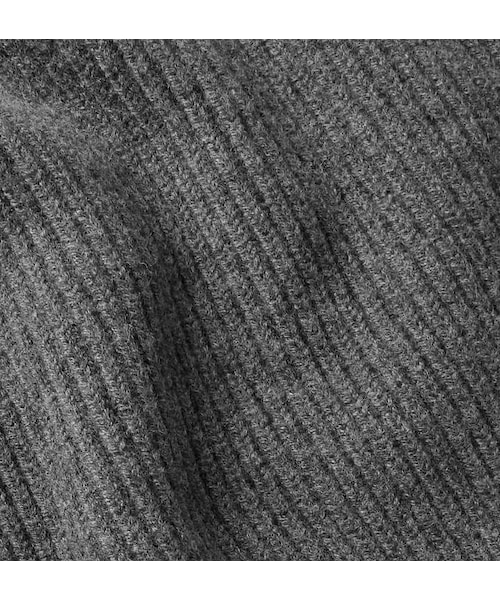 Acne Studios（アクネストゥディオズ）の「Acne Studios Korman Ribbed Wool-Blend Half-Zip Sweater（ニット/セーター・メンズ・Gray・XXXL/XL/L/XXL/XS/One Size/S/XXS）」の3枚目の写真
