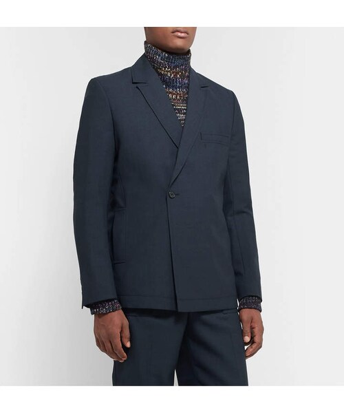 JACQUEMUS（ジャックムス）の「Jacquemus Navy Wool Suit Jacket 
