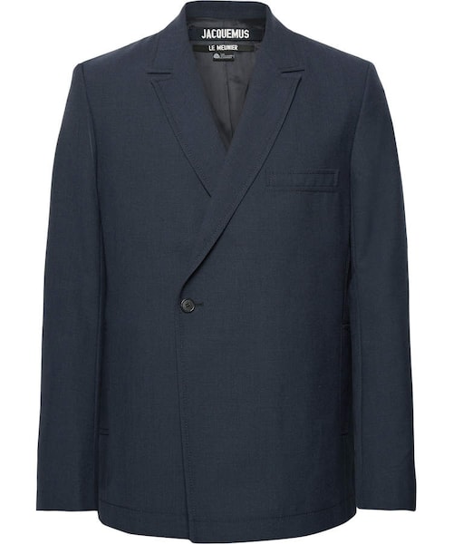 JACQUEMUS（ジャックムス）の「Jacquemus Navy Wool Suit Jacket 
