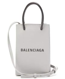 BALENCIAGA | Balenciaga - Shopping Mini Leather Cross Body Bag - Womens - Grey(ショルダーバッグ)