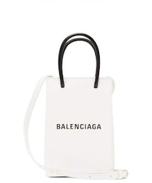 BALENCIAGA | Balenciaga - Shopping Mini Leather Cross Body Bag - Womens - White(ショルダーバッグ)