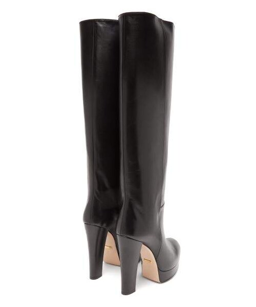 【gucci・グッチ】 BOOTS ブーツ GUCCI / グッチ】より GG leather boots(レザー ブーツ) が入荷