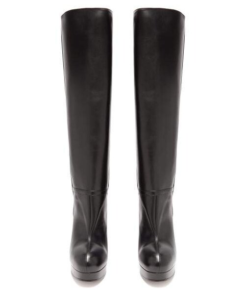 【gucci・グッチ】 BOOTS ブーツ GUCCI(グッチ)の「Gucci - Britney Platform Leather Knee
