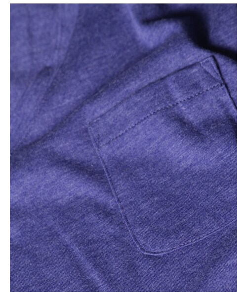 AZ by junhashimoto（エーゼイ バイ ジュンハシモト）の「T/C/R VネックポケットTEE S/S【T-107】（その他・メンズ・イエロー/ブルー/ミッドナイト/ホワイト・S/M/L）」の9枚目の写真