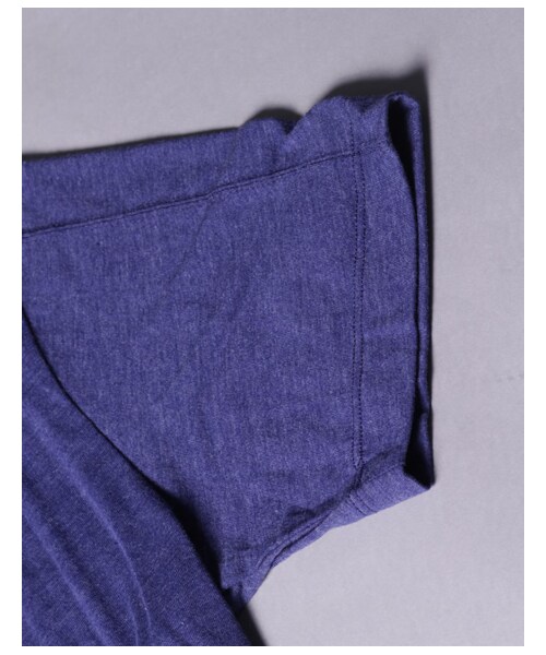 AZ by junhashimoto（エーゼイ バイ ジュンハシモト）の「T/C/R VネックポケットTEE S/S【T-107】（その他・メンズ・イエロー/ブルー/ミッドナイト/ホワイト・S/M/L）」の13枚目の写真