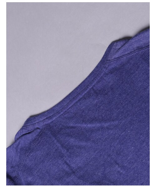 AZ by junhashimoto（エーゼイ バイ ジュンハシモト）の「T/C/R VネックポケットTEE S/S【T-107】（その他・メンズ・イエロー/ブルー/ミッドナイト/ホワイト・S/M/L）」の12枚目の写真