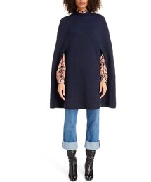 MARC JACOBS Wool & Cashmere Sweater Cape