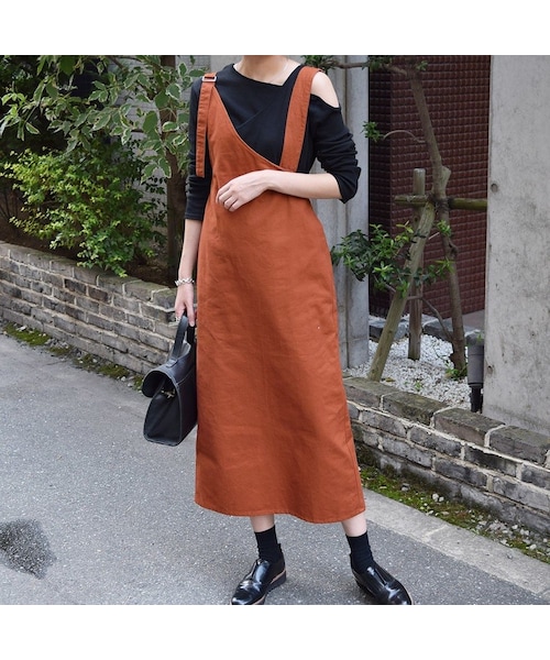 no brand（ノーブランド）の「2WAYワンショルダーコットンOP（ワンピース・レディース・その他）」の5枚目の写真