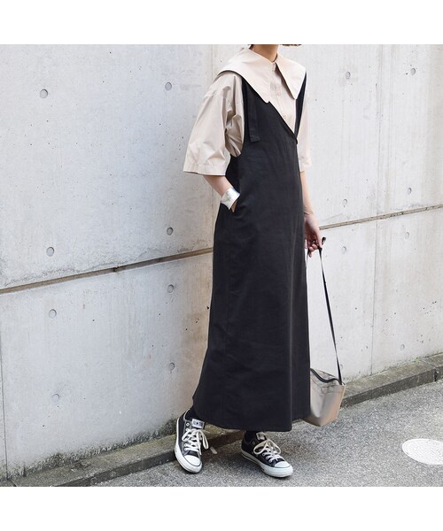 no brand（ノーブランド）の「2WAYワンショルダーコットンOP（ワンピース・レディース・その他）」の2枚目の写真