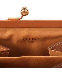 CELINE セリーヌ　マカダム　ヴィンテージ　折り財布　がま口 ヴィンテージ CELINE セリーヌ がま口 財布 二つ折り マカダムパターン