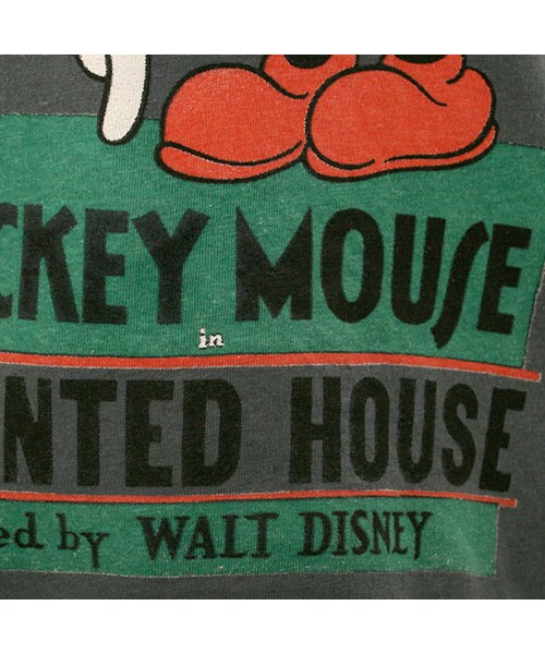 BOOFOOWOO（ブーフーウー）の「Kid'sショートスリーブTee（ミッキー）（トップス・キッズ・ベージュ/グレー・XS(80~90cm)/S(100~110cm)/M(120~130cm)）」の4枚目の写真