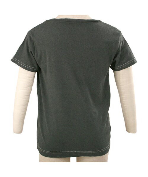 BOOFOOWOO（ブーフーウー）の「Kid'sショートスリーブTee（ミッキー）（トップス・キッズ・ベージュ/グレー・XS(80~90cm)/S(100~110cm)/M(120~130cm)）」の3枚目の写真