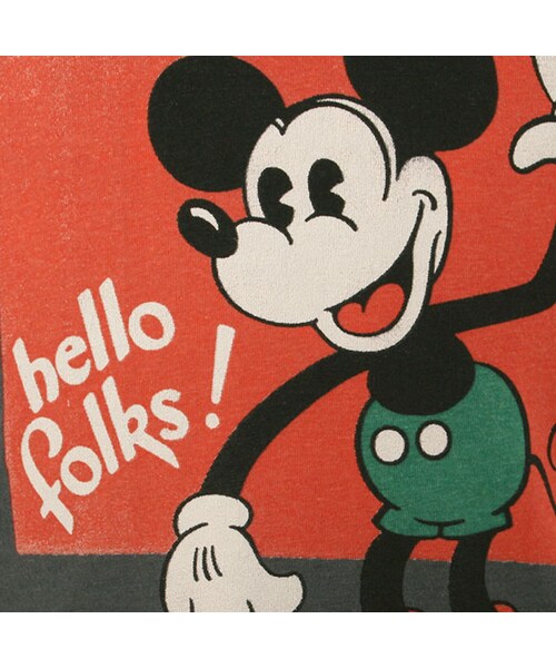 BOOFOOWOO（ブーフーウー）の「Kid'sショートスリーブTee（ミッキー）（トップス・キッズ・ベージュ/グレー・XS(80~90cm)/S(100~110cm)/M(120~130cm)）」の11枚目の写真