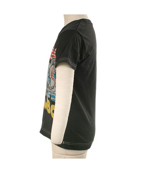 BOOFOOWOO（ブーフーウー）の「Kid'sショートスリーブTee（ダンボ）（トップス・キッズ・ブラック/ブルー・XS(80~90cm)/S(100~110cm)/M(120~130cm)）」の2枚目の写真