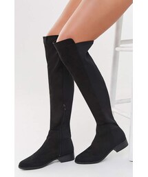 Forever 21 Combo Over-the-Knee Boots