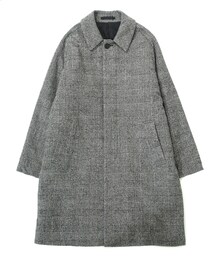 marka | STUFFED BAL COLLAR COAT - co/w twill -(ステンカラーコート)