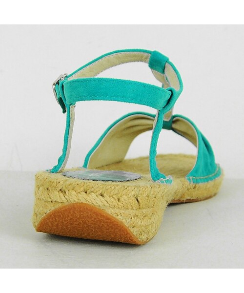 ORiental TRaffic（オリエンタルトラフィック）の「Tストラップジュートサンダル（シューズ・レディース・ブラック/グリーン/レインボー・S/M/L/LL）」の5枚目の写真