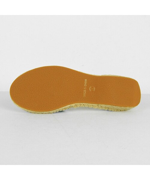 ORiental TRaffic（オリエンタルトラフィック）の「Tストラップジュートサンダル（シューズ・レディース・ブラック/グリーン/レインボー・S/M/L/LL）」の4枚目の写真