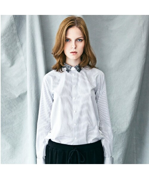 美品 08sircus 定価4,6万円 花柄レースブラウス ゼロエイトサーカス 08sircus（ゼロエイトサーカス）の「08sircus womens(08サーカス