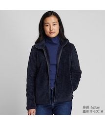 UNIQLO | ファーリーフリースフルジップジャケット（長袖）(パーカー)