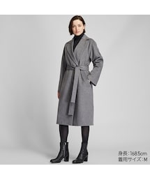 UNIQLO | ウールブレンドラップコート(その他アウター)