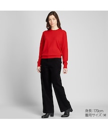 UNIQLO | カシミヤクルーネックセーター（長袖）(ニット/セーター)