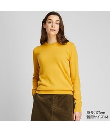 UNIQLO | カシミヤクルーネックセーター（長袖）(ニット/セーター)