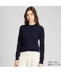 UNIQLO | カシミヤクルーネックセーター（長袖）(ニット/セーター)