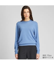 UNIQLO | カシミヤクルーネックセーター（長袖）(ニット/セーター)