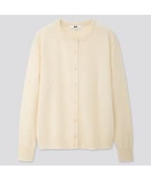 UNIQLO | カシミヤクルーネックカーディガン（長袖）(ニット/セーター)