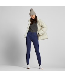 UNIQLO | ヒートテックウルトラストレッチデニムレギンスパンツ（丈標準69.5～71.5cm）(レギンス/スパッツ)