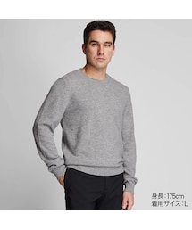 UNIQLO | カシミヤクルーネックセーター（長袖）(ニット/セーター)