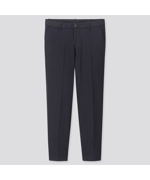 UNIQLO（ユニクロ）の「EZYリラックスフィットアンクルパンツ（丈長め76cm）（その他パンツ・メンズ・BEIGE 31/BROWN 35/NAVY 69/OLIVE 56・M/XXL/XS/L/3XL/S/XL/4XL）」の4枚目の写真