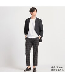 UNIQLO | EZYアンクルパンツタータンチェック（タータンチェック・丈長め76cm）(その他パンツ)