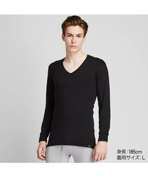 UNIQLO | ヒートテックエクストラウォームVネックT（9分袖・極暖）(その他アンダーウェア/インナー)