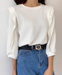 DHOLIC | レイヤードディテールTシャツ(Tシャツ/カットソー)