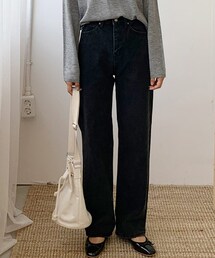 DHOLIC | ストレートデニムパンツ(デニムパンツ)