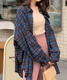 DHOLIC | ウォッシュドチェックシャツ(シャツ/ブラウス)