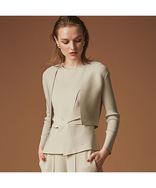 EPOCA（エポカ）の「キュプラベーシックニットボレロ（）」 - WEAR