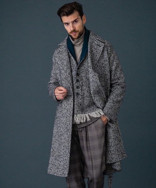 レインメーカー RAINMAKER ツイード ラップコート RAINMAKER（レインメーカー）の「ツイードラップコート（）」 - WEAR