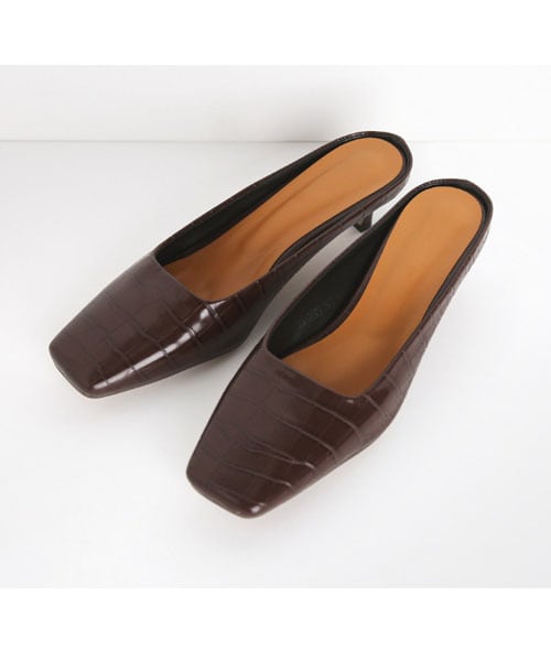 DHOLIC（ディーホリック）の「2TYPEスクエアミュール（その他シューズ・レディース・グレー/ブラウン/ブラック/その他・230/235/240/245/250）」の3枚目の写真