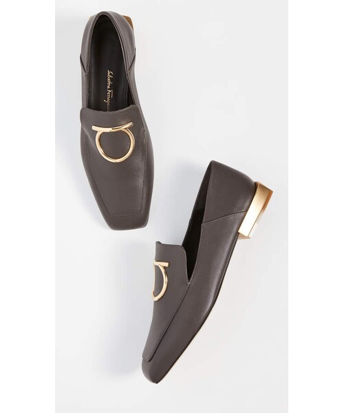 FERRAGAMO（フェラガモ）の「Salvatore Ferragamo Lana Loafers（シューズ・レディース・Flannel・5/5.5/6.5/7/8/8.5/9/9.5）」の4枚目の写真