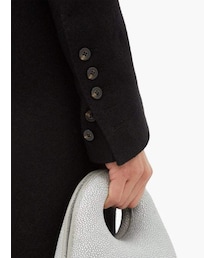 おたつ様　Rick Owens レザー切替ジップアップノーカラーコート Rick Owens（リックオウエンス）の「Rick Owens - Neue Single