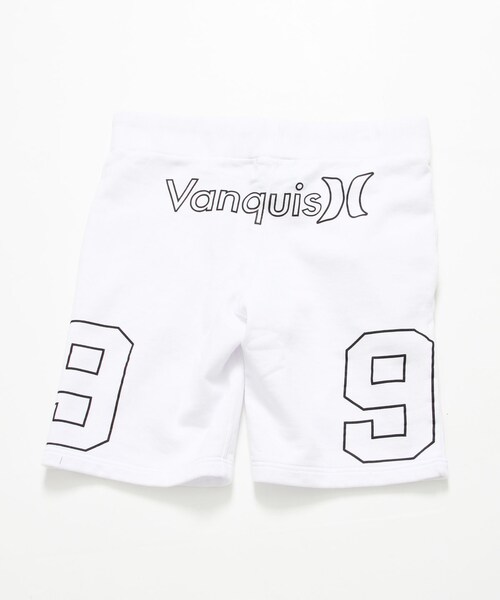 VANQUISH（ヴァンキッシュ）の「Hurleyコラボ VANQUIS)( ロゴスウェットショーツ[HVA072]（パンツ・メンズ・ホワイト/グレー・M/L）」の7枚目の写真