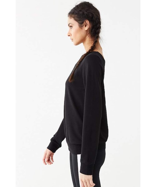FOREVER 21(フォーエバー トゥエンティーワン)の「Forever 21 Active Crisscross-Back Top(Tシャツ/カットソー・レディース・Black/White/Pink・X-small/Small/Medium/Large)」の4枚目の写真